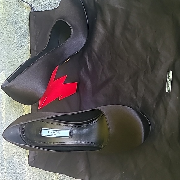 Prada Lightning Bolt Heels - Picture 8 of 12
